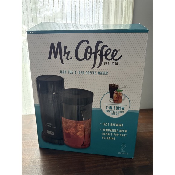 Mr. Coffee Other - Mr. Coffee TM1 2qt. Iced Tea & Iced Coffee Maker - Black